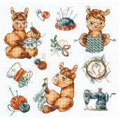 Kit Punto Croce - Andriana - La forza della tigre