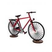 Puzzle in legno 3D - Agent Paper - Bicyclette rouge