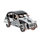 Puzzle in legno 3D - Agent Paper - Piccola 2CV - Bretagna