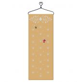 Kit per banner da ricamo - Aux 4 points du monde - Calendario dell'Avvento