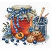 kit ricamo a punto croce - Ava - Delizie fatte in casa