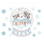 Kit di punti da ricamo - Luc Créations - Inverno