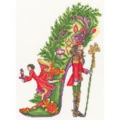 kit ricamo a punto croce - Bothy Threads - Racconto di Natale