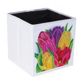 Porta-diamanti - Crystal Art D.I.Y - Cestino - Bellissimi tulipani