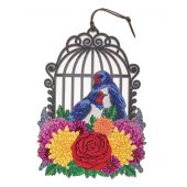 Porta-diamanti - Crystal Art D.I.Y - gabbia per uccelli
