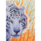 Kit ricamo diamante - Collection d'Art - lo sguardo della tigre