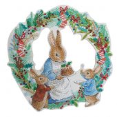 Kit ricamo diamante - Crystal Art D.I.Y - Il budino di Peter Rabbit