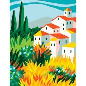 Canovaccio antico - Collection d'Art - Villaggio bianco in Andalusia