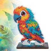 statuetta di diamante - Crystal Art D.I.Y - Pappagallo
