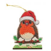 statuetta di diamante - Crystal Art D.I.Y - Pettirosso