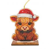 statuetta di diamante - Crystal Art D.I.Y - Mucca di montagna