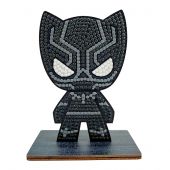 statuetta di diamante - Crystal Art D.I.Y - black panther