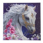 Kit ricamo diamante su telaio - Crystal Art D.I.Y - Bellezza mistica