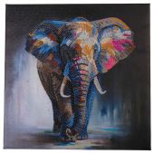 Kit ricamo diamante su telaio - Crystal Art D.I.Y - Elefante maestoso