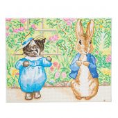 Kit ricamo diamante su telaio - Crystal Art D.I.Y - Pierre Lapin e il gattino Tom