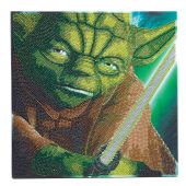 Kit ricamo diamante su telaio - Crystal Art D.I.Y - Yoda