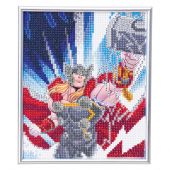 Kit ricamo diamante su telaio - Crystal Art D.I.Y - Thor