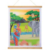 Banner a diamante - Crystal Art D.I.Y - Savana