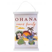 Banner a diamante - Crystal Art D.I.Y - Ohana significa famiglia