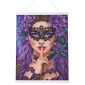 Banner a diamante - Crystal Art D.I.Y - Fiori mormoranti