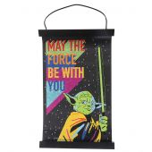 Banner a diamante - Crystal Art D.I.Y - che la forza sia con voi
