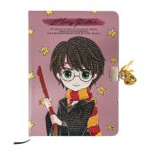 Taccuino da ricamo a diamante - Crystal Art D.I.Y - Diario segreto - Harry Potter