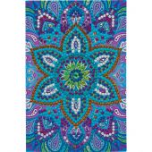 Carta con ricamo a diamante - Crystal Art D.I.Y - Mandala