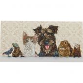 Carta con ricamo a diamante - Crystal Art D.I.Y - Animali domestici