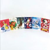 Carta con ricamo a diamante - Crystal Art D.I.Y - Set di 6 biglietti d'auguri Disney