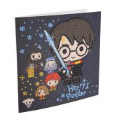 Carta con ricamo a diamante - Crystal Art D.I.Y - harry potter