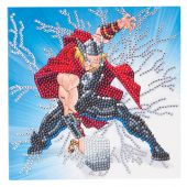 Carta con ricamo a diamante - Crystal Art D.I.Y - Thor