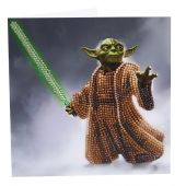 Carta con ricamo a diamante - Crystal Art D.I.Y - Yoda