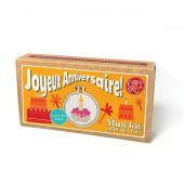 Mini kit per il punto croce - The Crafty Kit Compagny - Buon compleanno