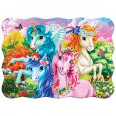 puzzle per bambini - Castorland - Unicorno selfie - 30 pezzi