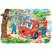 puzzle per bambini - Castorland - Vigili del Fuoco - 20 pezzi