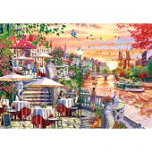 puzzle - Castorland - Tramonto in città - 1000 pezzi