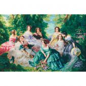 Kit Punto Croce - Charivna Mit - L'imperatrice Eugenia circondata dalle sue dame di compagnia