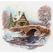 kit ricamo a punto croce - Charivna Mit - Il calore attraverso il gelo