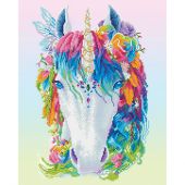 Kit ricamo diamante - Diamond Dotz - Unicorno mistico