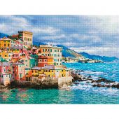 Kit ricamo diamante - Diamond Dotz - Villaggio di Boccadasse, Italia