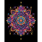 Kit ricamo diamante - Diamond Dotz - Mandala al neon