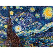 Kit ricamo diamante - Diamond Dotz - Notte stellata dopo Van Gogh