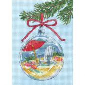 Kit Punto Croce - Dimensions - Ornamento da spiaggia