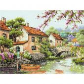 Kit Punto Croce - Dimensions - Canale della villa