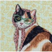 Kit Punto Croce - Dimensions - Mamma gatto