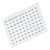 separatore a filo - DMC - Adesivi numeri