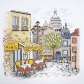 kit ricamo a punto croce - DMC - Montmartre