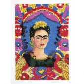 kit ricamo a punto croce - DMC - frida kahlo