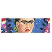 Kit segnalibro da ricamo - DMC - frida kahlo