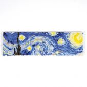 Kit segnalibro da ricamo - DMC - La notte stellata